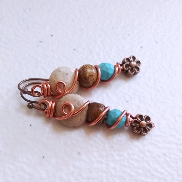 3 Pairs of Handmade Earrings! Hostess Gifts ~ Gift Exchange ~ Winter Birthdays - Picture 8 of 14